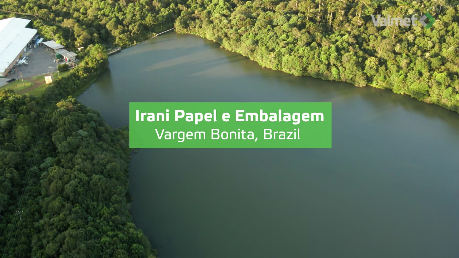Placa de locação: Irani Papel e Embalagem, em Vargem Bonita